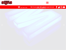 Tablet Screenshot of burscosigns.com